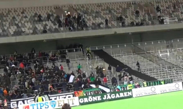 Forbundet kaller opptøyene «et terrorangrep mot GAIS-fansen»
